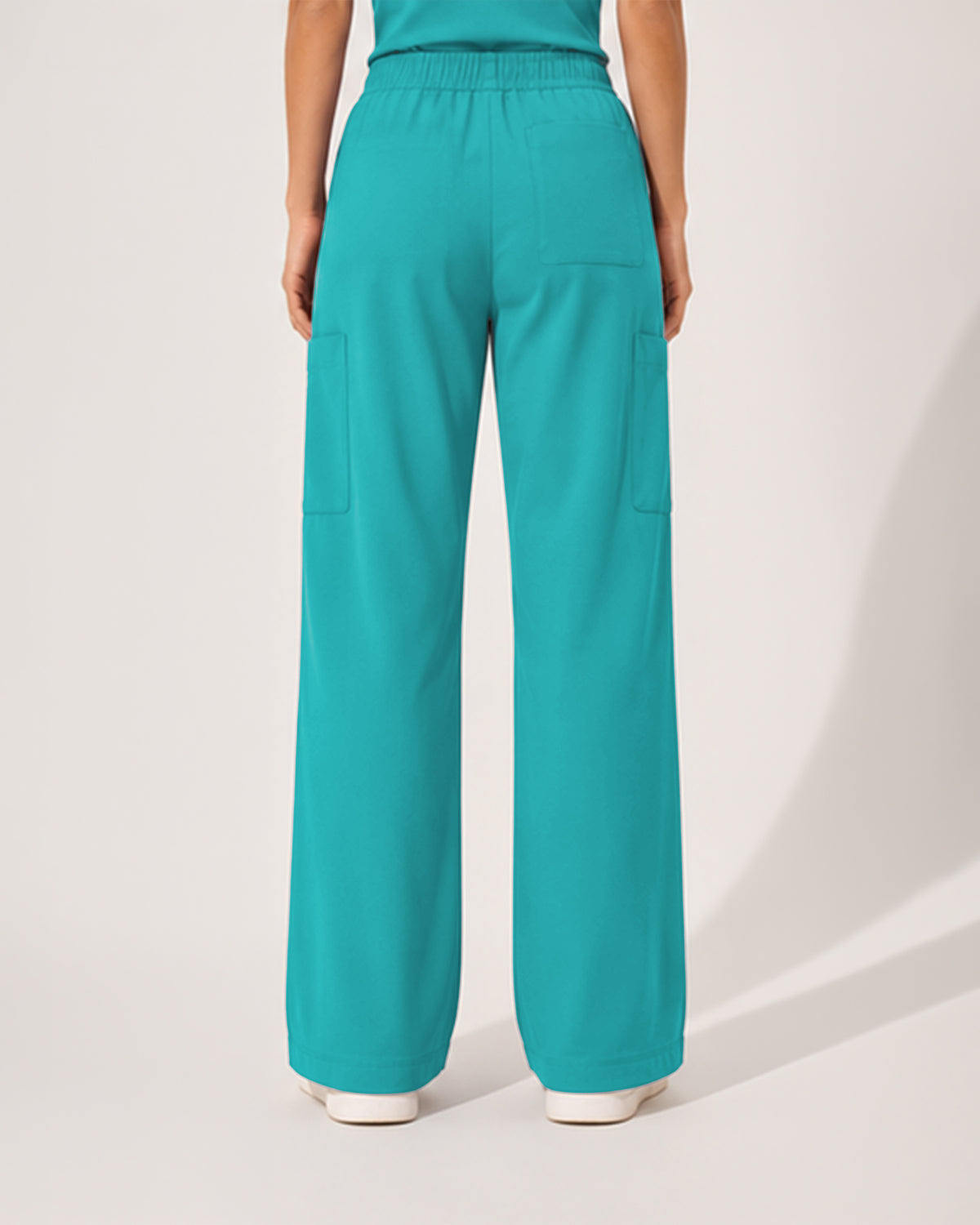 Foundry Women's 2205 Sierra 5 Pocket Wide Leg Pant Teal
