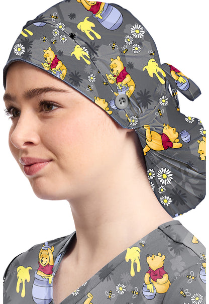 Tooniforms TF514 Unisex Print Bouffant Scrubs Hat Honey Business
