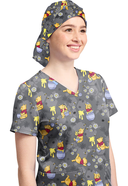 Tooniforms TF514 Unisex Print Bouffant Scrubs Hat Honey Business