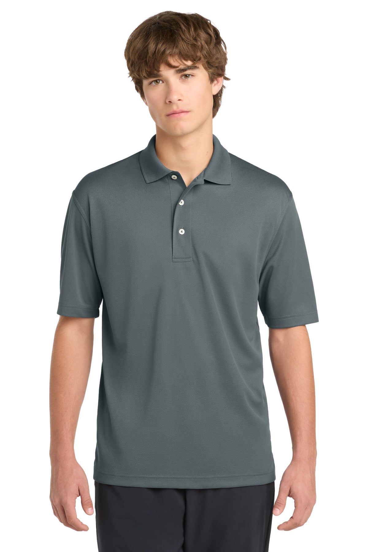 Sport-Tek Tall Dri-Mesh Polo TK469 Steel