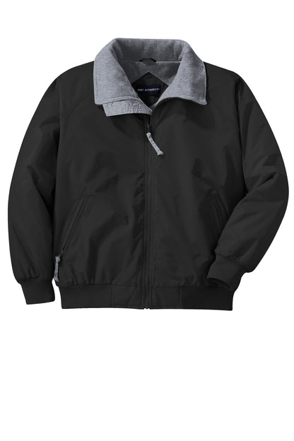 Port Authority Tall Challenger Jacket. TLJ754 True Black/ Grey Tall