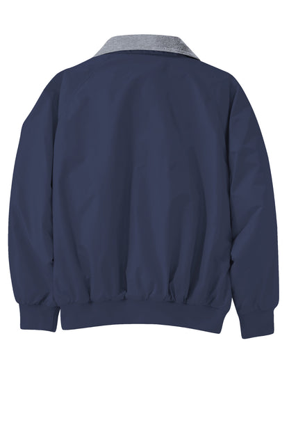 Port Authority Tall Challenger Jacket. TLJ754 True Navy/ Grey Heather Tall