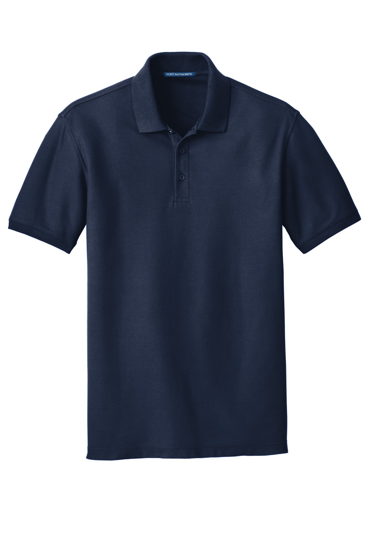 Port Authority Tall Core Classic Pique Polo. TLK100 River Blue Navy Tall