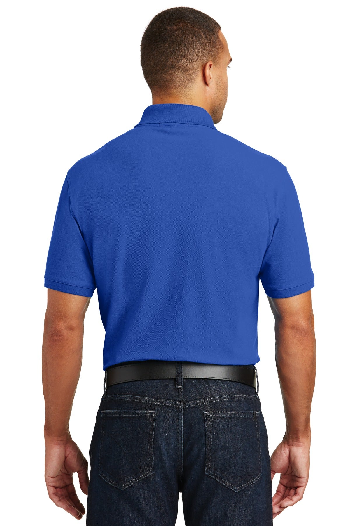 Port Authority Tall Core Classic Pique Polo. TLK100 True Royal Tall