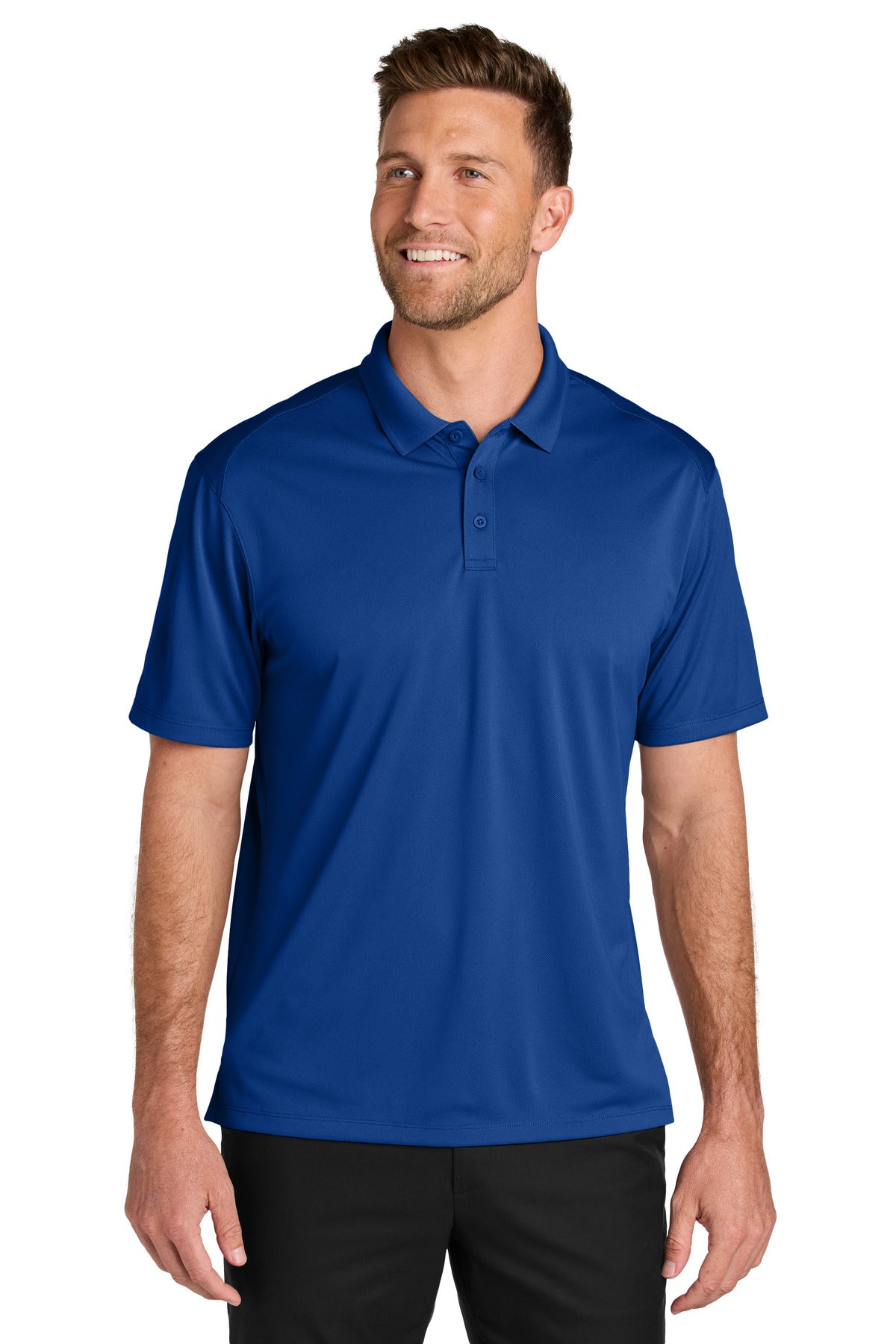 Port Authority Tall Wearever Performance Pique Polo TLK240 True Royal