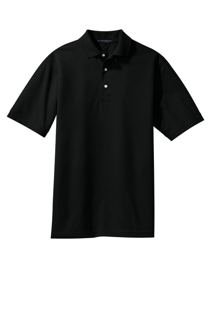 Port Authority Tall Rapid Dry Polo. TLK455 Jet Black Tall