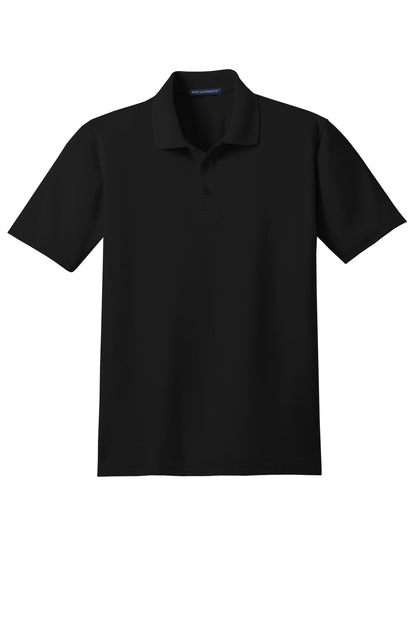 Port Authority Tall Stain-Release Polo. TLK510 Black Tall