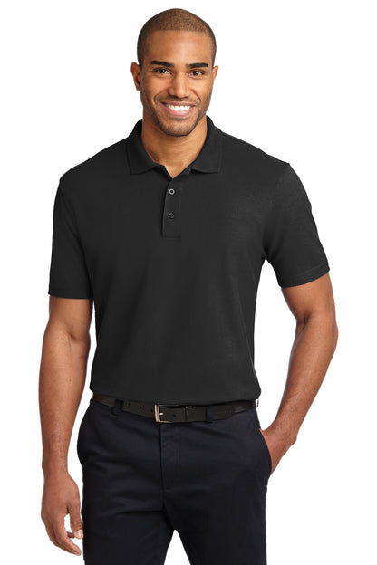 Port Authority Tall Stain-Release Polo. TLK510 Black Tall