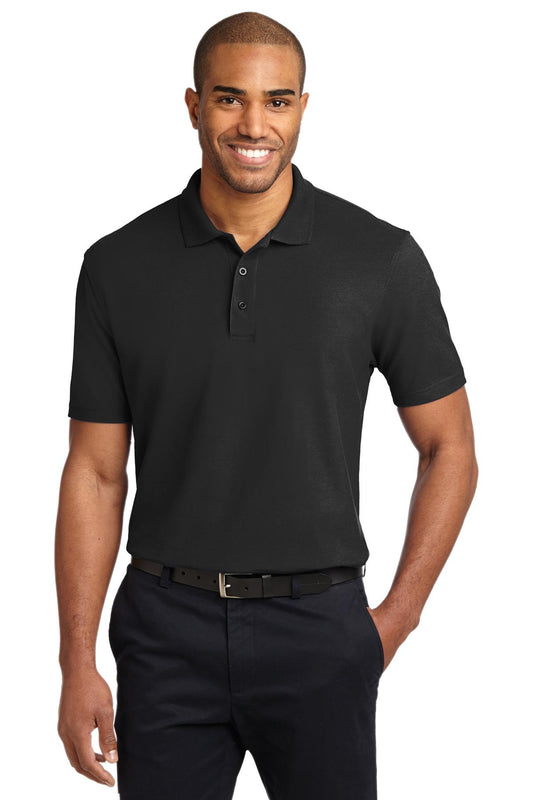 Port Authority Tall Stain-Release Polo. TLK510 Black Tall