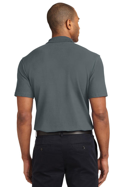 Port Authority Tall Stain-Release Polo. TLK510 Steel Grey Tall
