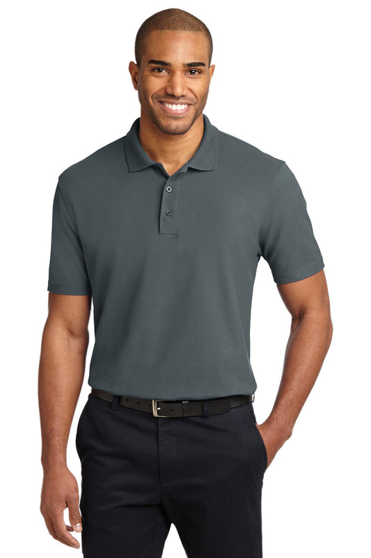 Port Authority Tall Stain-Release Polo. TLK510 Steel Grey Tall