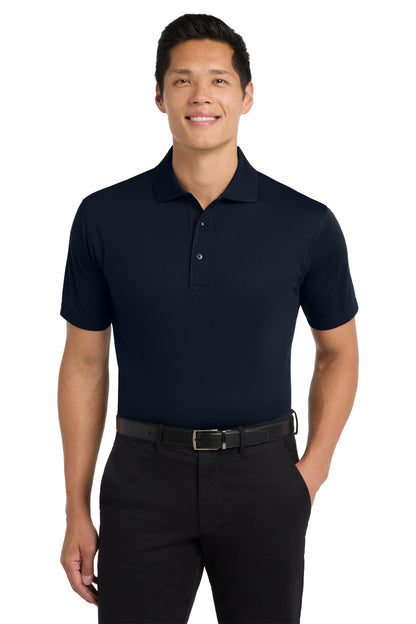 Port Authority Tall Tech Pique Polo. TLK527 Dark Navy Tall