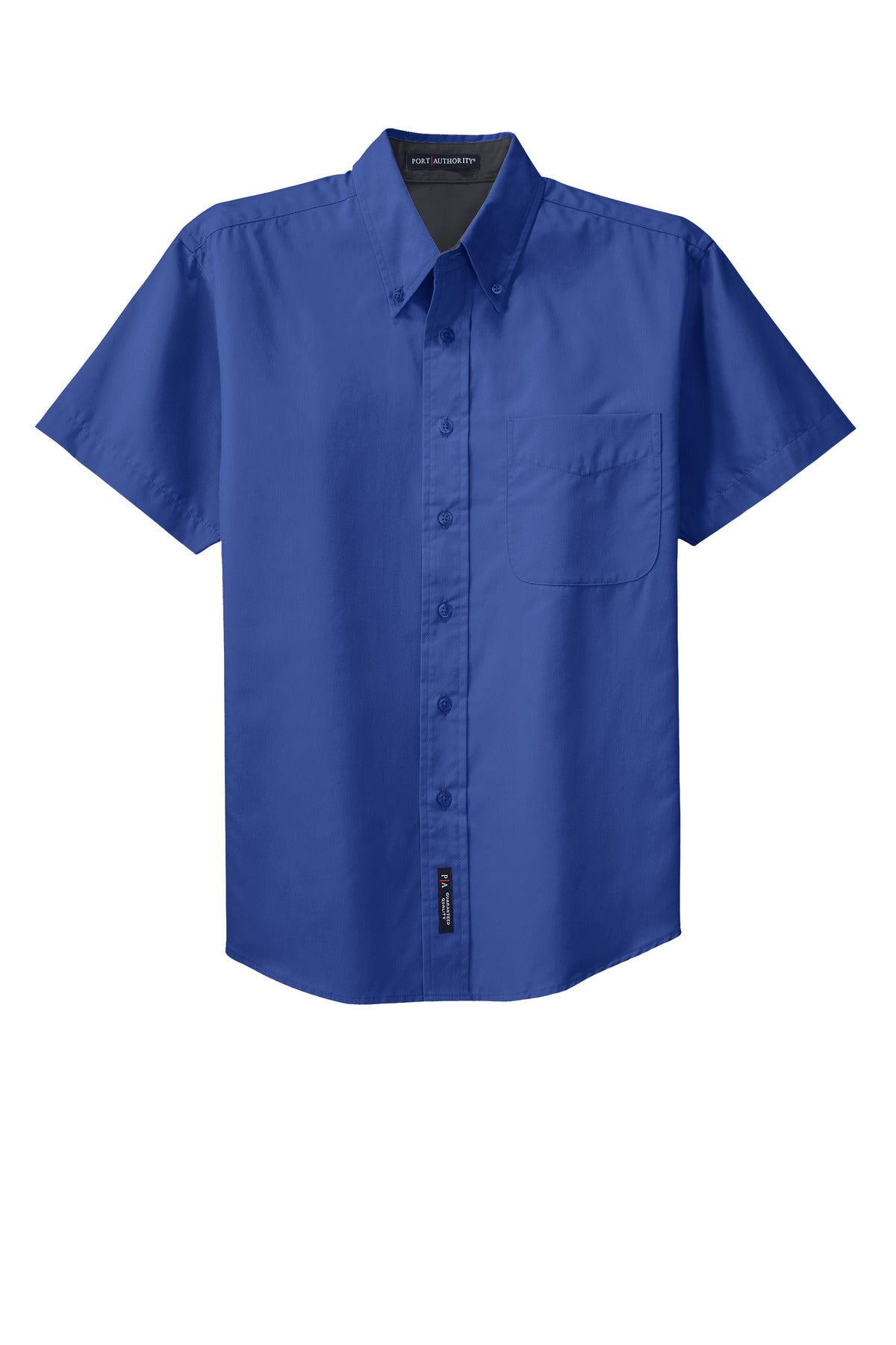 Port Authority Tall Short Sleeve Easy Care Shirt. TLS508 Royal/ Classic Navy Tall