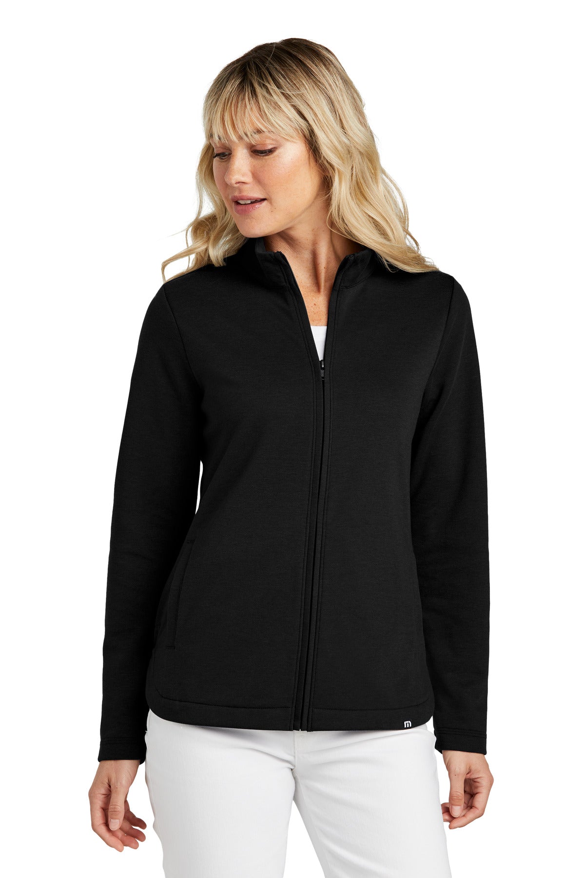 TravisMathew Women's Coveside Full-Zip TM1LD001 Black