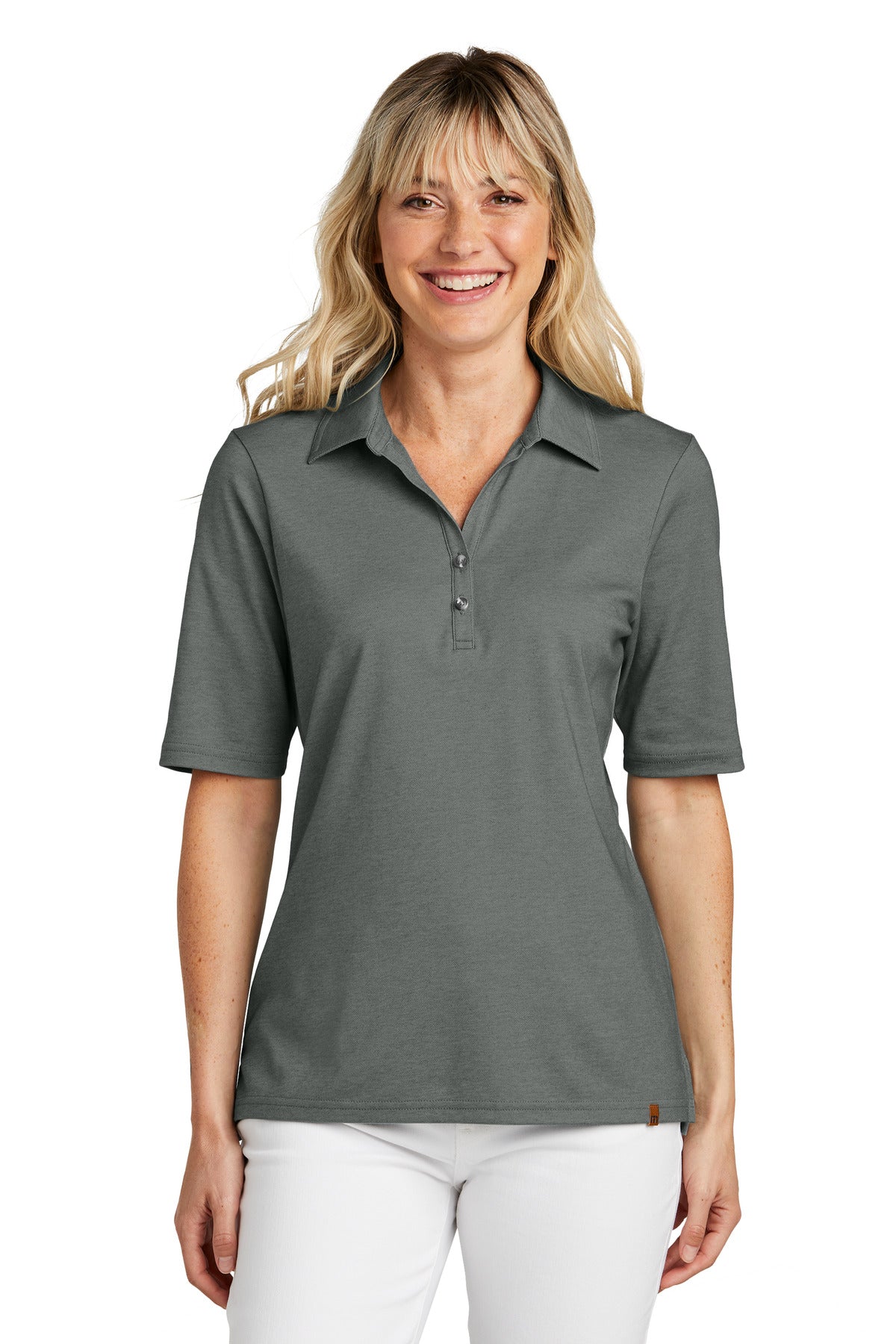 TravisMathew Women's Sunsetters Polo TM1LD004 Black Heather