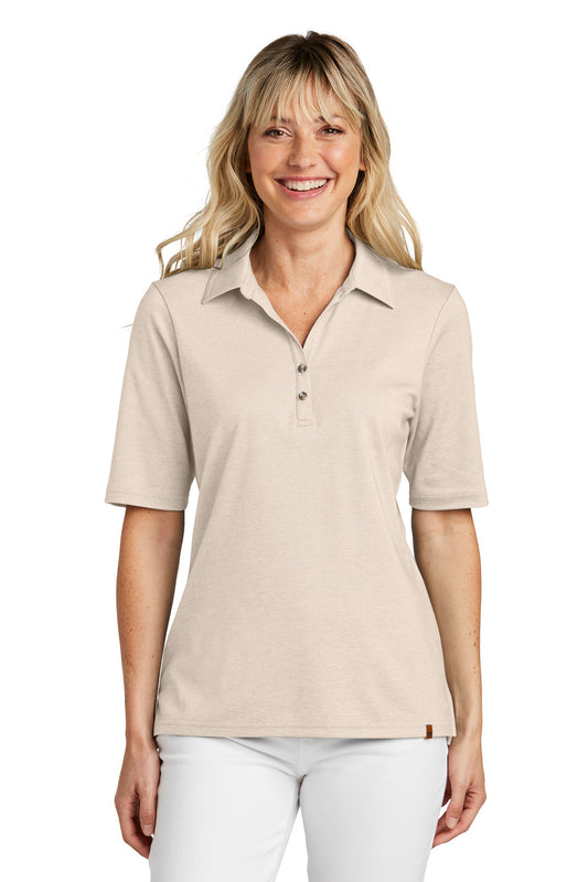 TravisMathew Women's Sunsetters Polo TM1LD004 Natural Heather