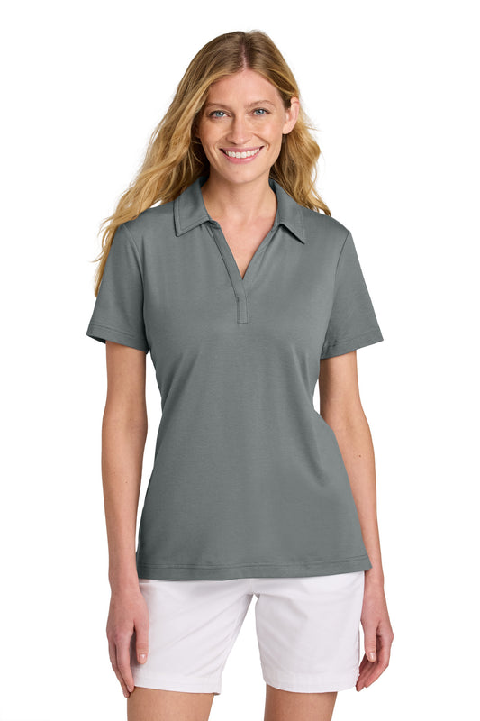 TravisMathew Women's Glenview Solid Polo TM1LF071 Quiet Shade Grey