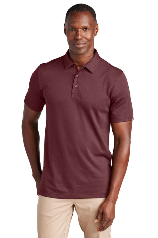 TravisMathew Sunnyvale Polo TM1MAA369 Oxblood Heather