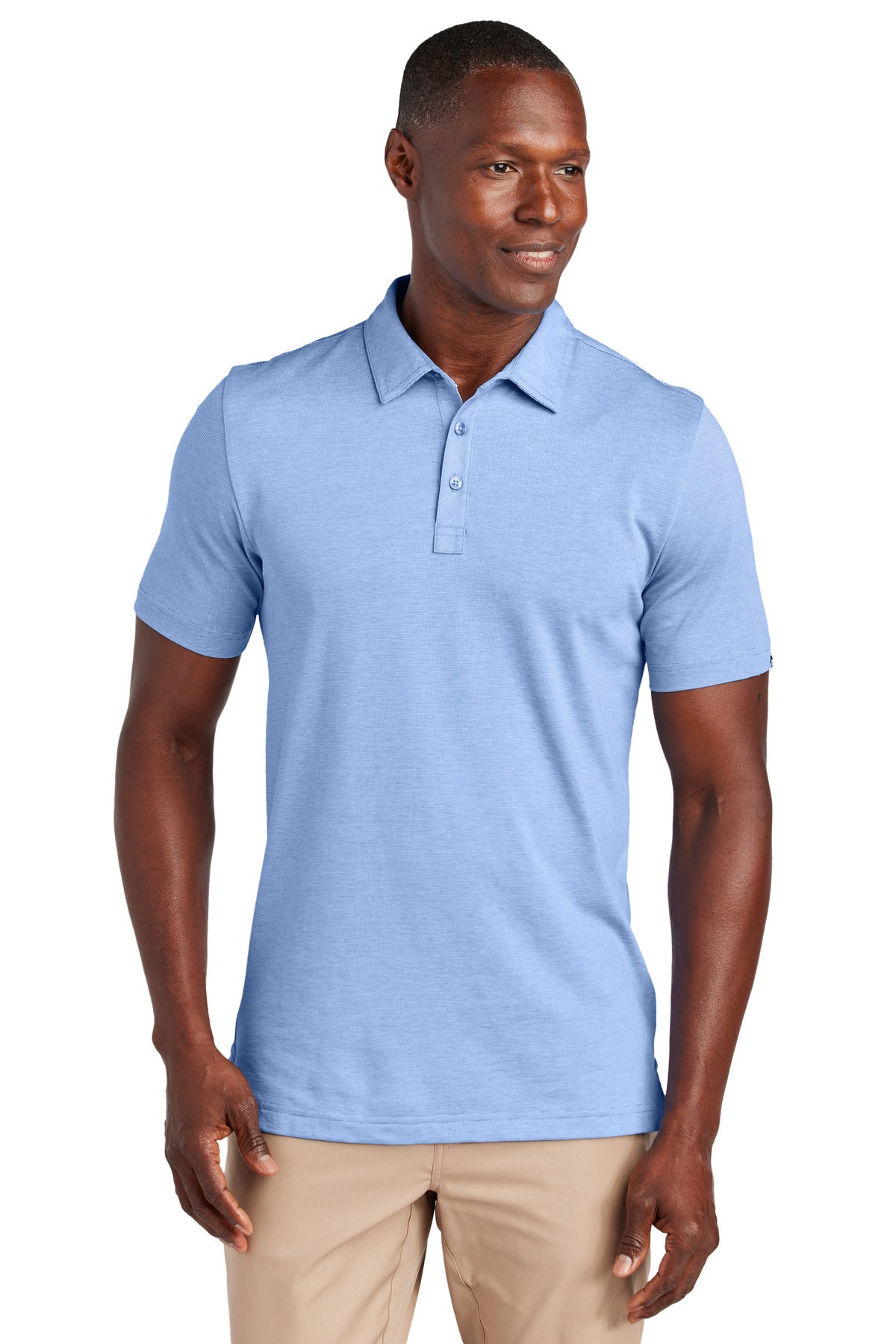 TravisMathew Sunnyvale Polo TM1MAA369 Strong Blue Heather