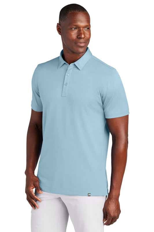TravisMathew Cabana Solid Polo TM1MAA370 Light Denim Blue