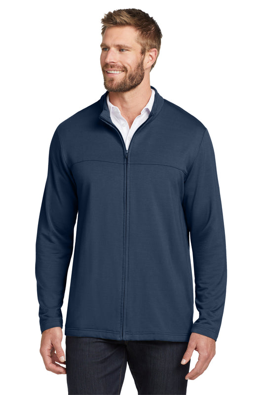 TravisMathew Newport Full-Zip Fleece TM1MU420 Blue Nights