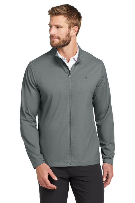 TravisMathew Surfside Full-Zip Jacket TM1MU422 Quiet Shade Grey Heather