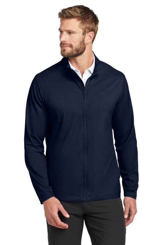 TravisMathew Surfside Full-Zip Jacket TM1MU422 Vintage Indigo/ Black