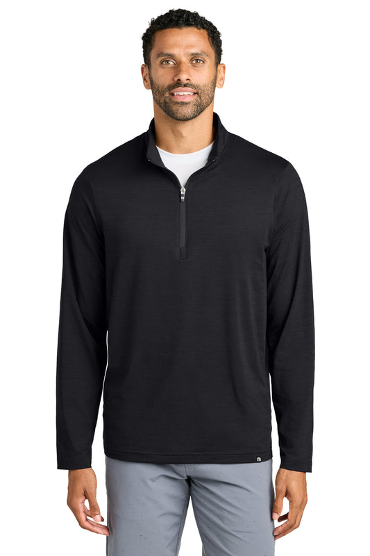 TravisMathew Crestview 1/4-Zip TM1MW452 Black