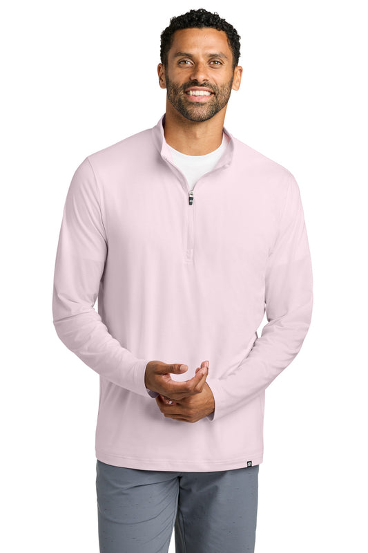 TravisMathew Crestview 1/4-Zip TM1MW452 Stone Pink