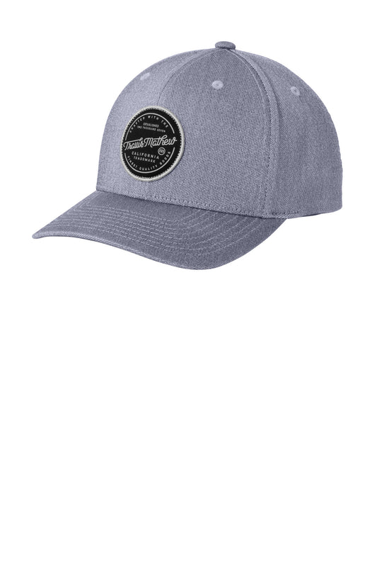 TravisMathew On Ice Patch Cap TM1MZ334 Quiet Shade Grey Heather