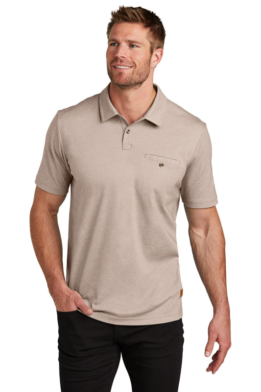 TravisMathew Sunsetters Pocket Polo TM1MZ344 Portabella Heather