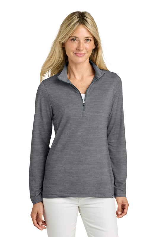 TravisMathew Women's Crestview 1/4-Zip TM1WW003 Grey Heather