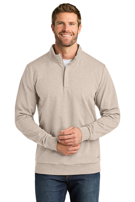 TravisMathew Ocean Villa 1/4-Zip TMA41421 Natural Heather