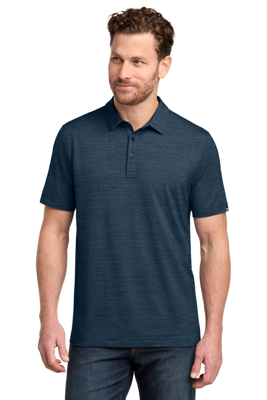 TravisMathew Crestview Polo TMA46371 Vintage Indigo Heather