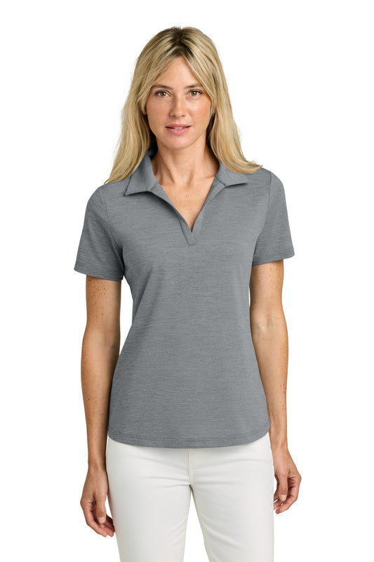 TravisMathew Women's Onward Polo TMA46416 Quiet Shade Grey Heather