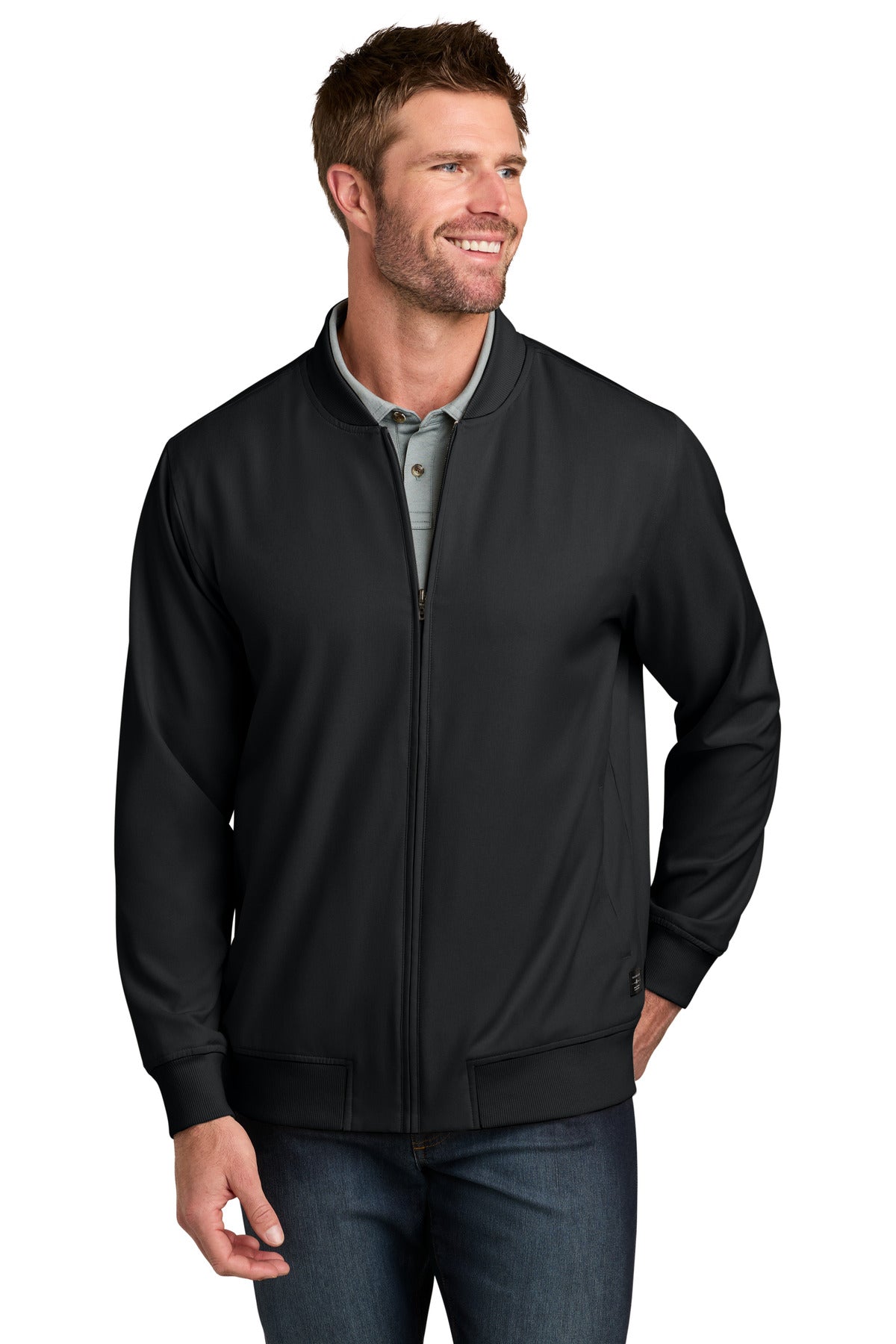 TravisMathew Bomber Jacket TMA47413 Black