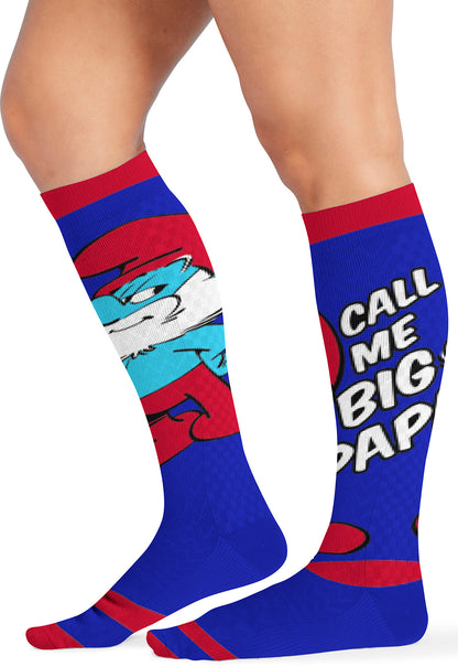 Tooniforms Men's 10-15mmHg Compression Socks TMPRINTSUPPORT image 2
