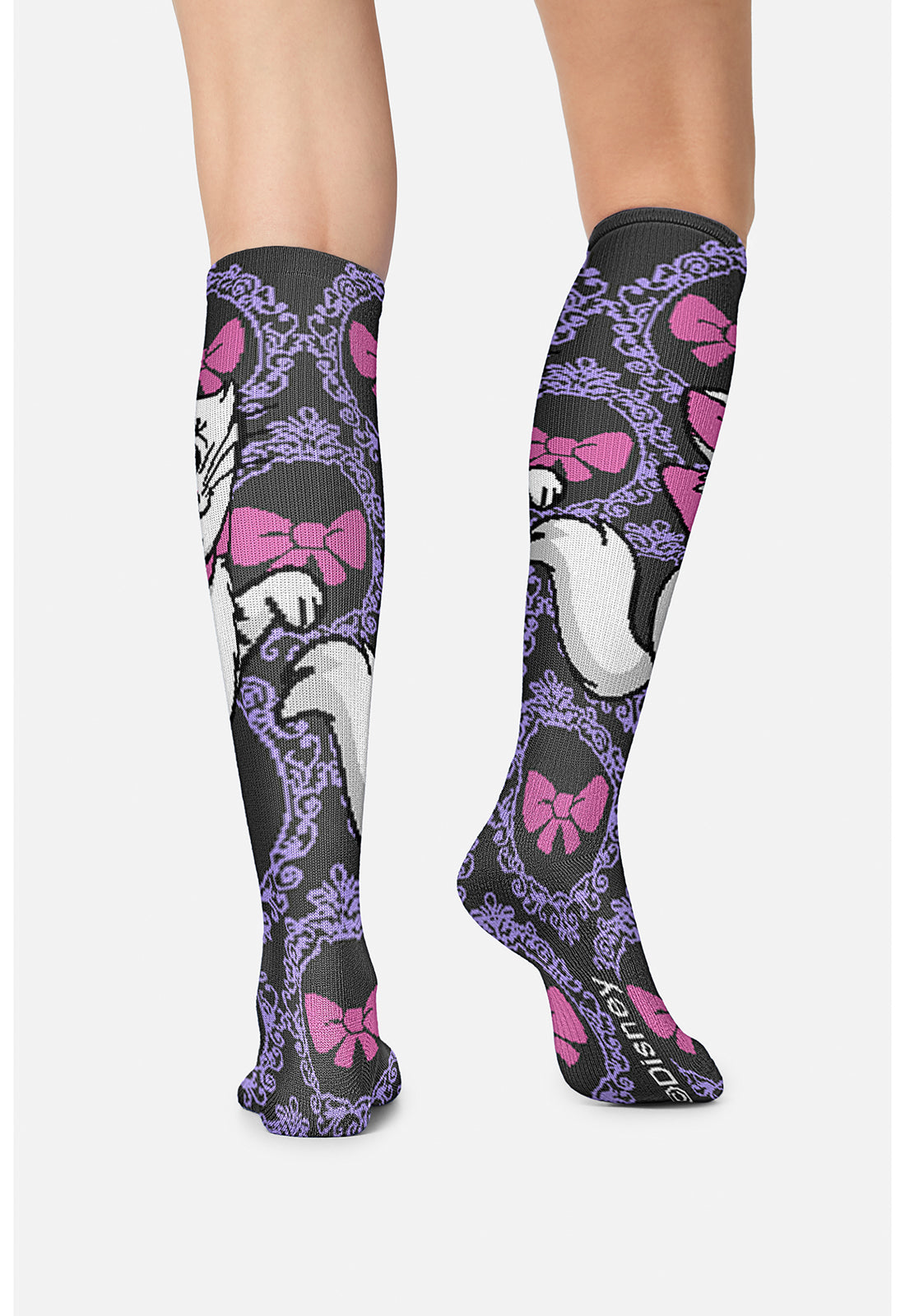Legwear TPRINTSUPPOR Women's 10-15Mmhg Compression Socks Cafe Kitty
