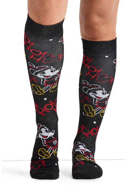Tooniforms Legwear TPRINTSUPPOR Women's 10-15mmHg Compression Socks Colorful Christmas