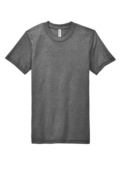 American Apparel  Tri-Blend Short Sleeve Track T-Shirt TR401 Athletic Grey