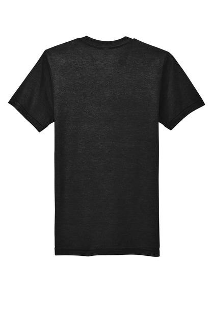 American Apparel  Tri-Blend Short Sleeve Track T-Shirt TR401 Tri Black