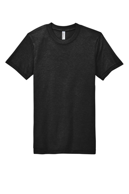 American Apparel  Tri-Blend Short Sleeve Track T-Shirt TR401 Tri Black