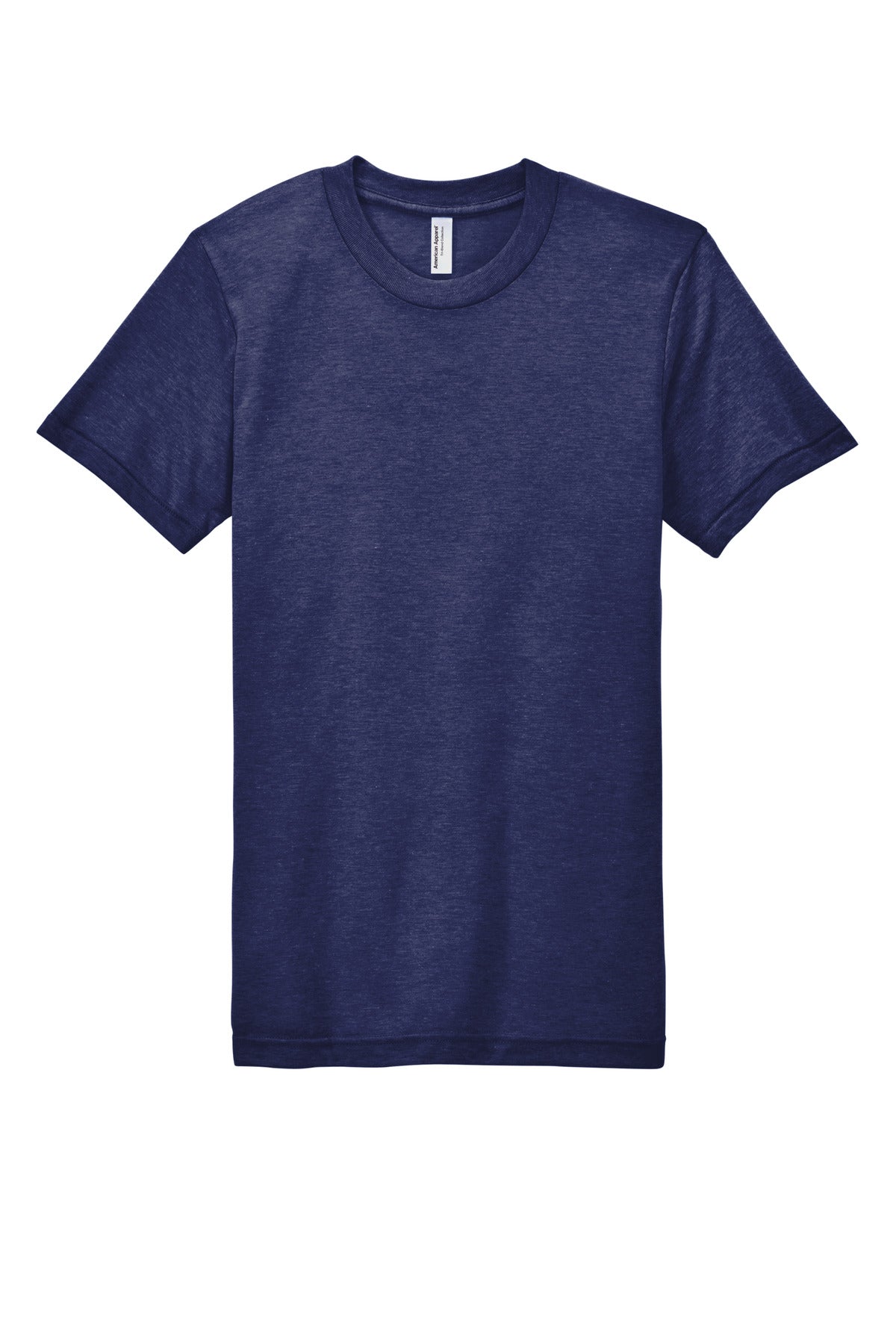 American Apparel  Tri-Blend Short Sleeve Track T-Shirt TR401 Tri Indigo