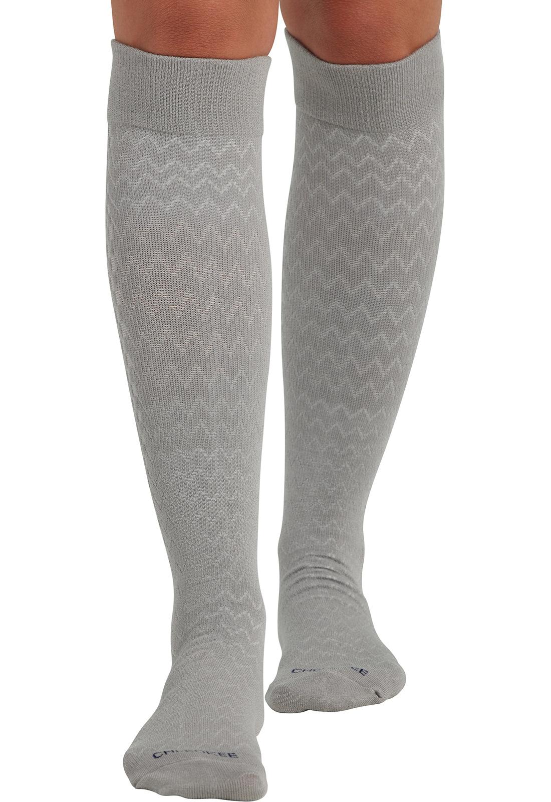 Legwear TRUESUPPORT True Support Compression Socks Cloudy Model Image Front | Cherokee