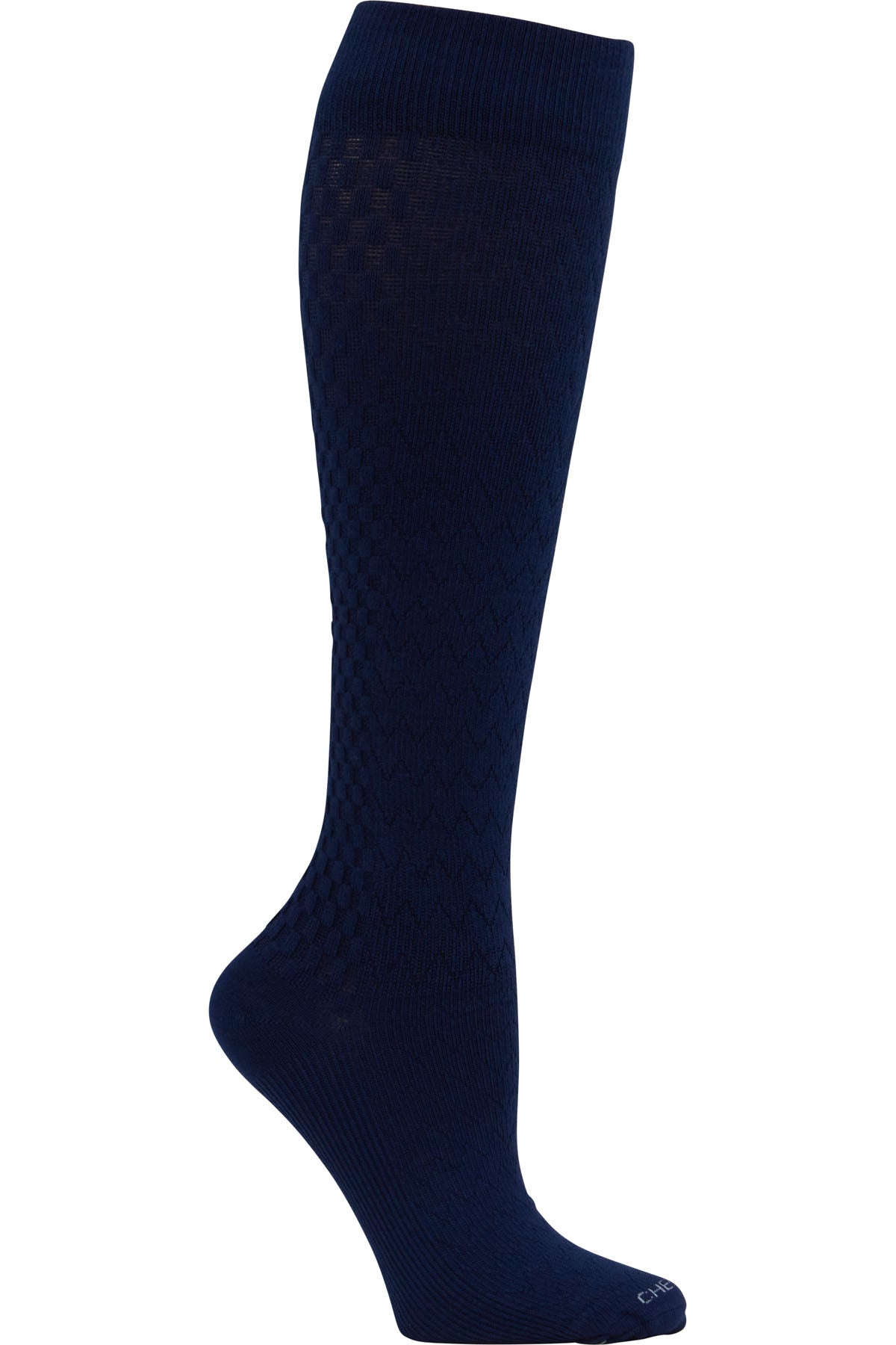 Legwear TRUESUPPORT True Support Compression Socks Midnight Model Image Front | Cherokee