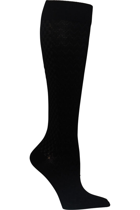 Legwear TRUESUPPORT True Support Compression Socks Onyx Model Image Front | Cherokee