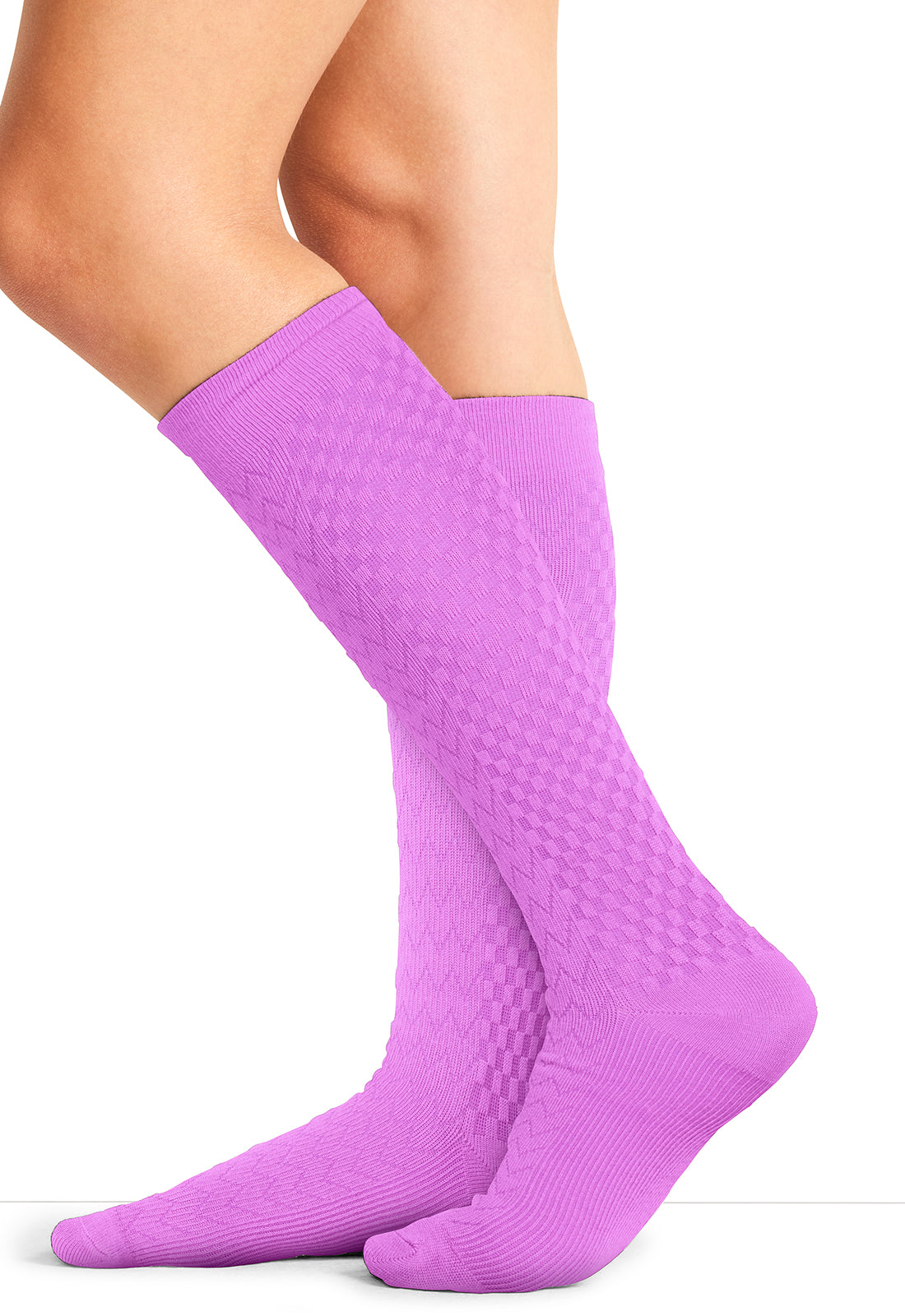 Legwear TRUESUPPORT True Support Compression Socks Sweet Berry Model Image Right Side | Cherokee