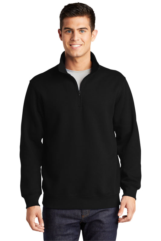 Sport-Tek Tall 1/4-Zip Sweatshirt. TST253 Black Tall