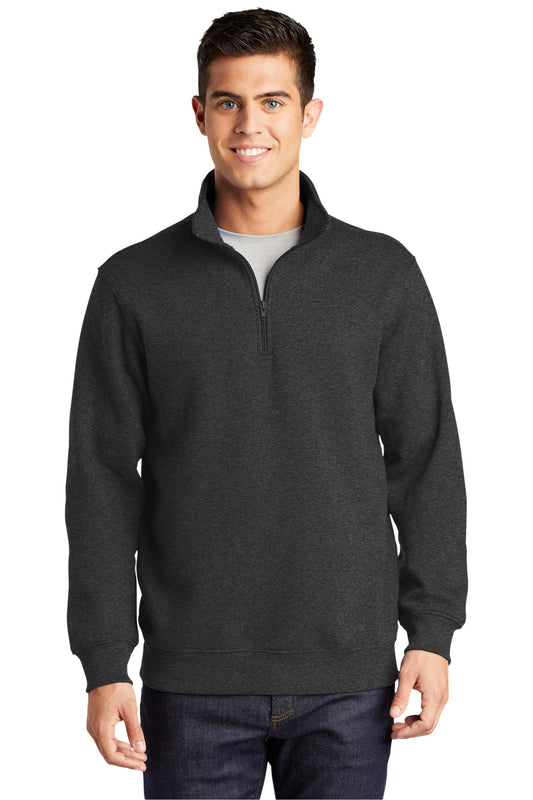 Sport-Tek Tall 1/4-Zip Sweatshirt. TST253 Graphite Heather Tall