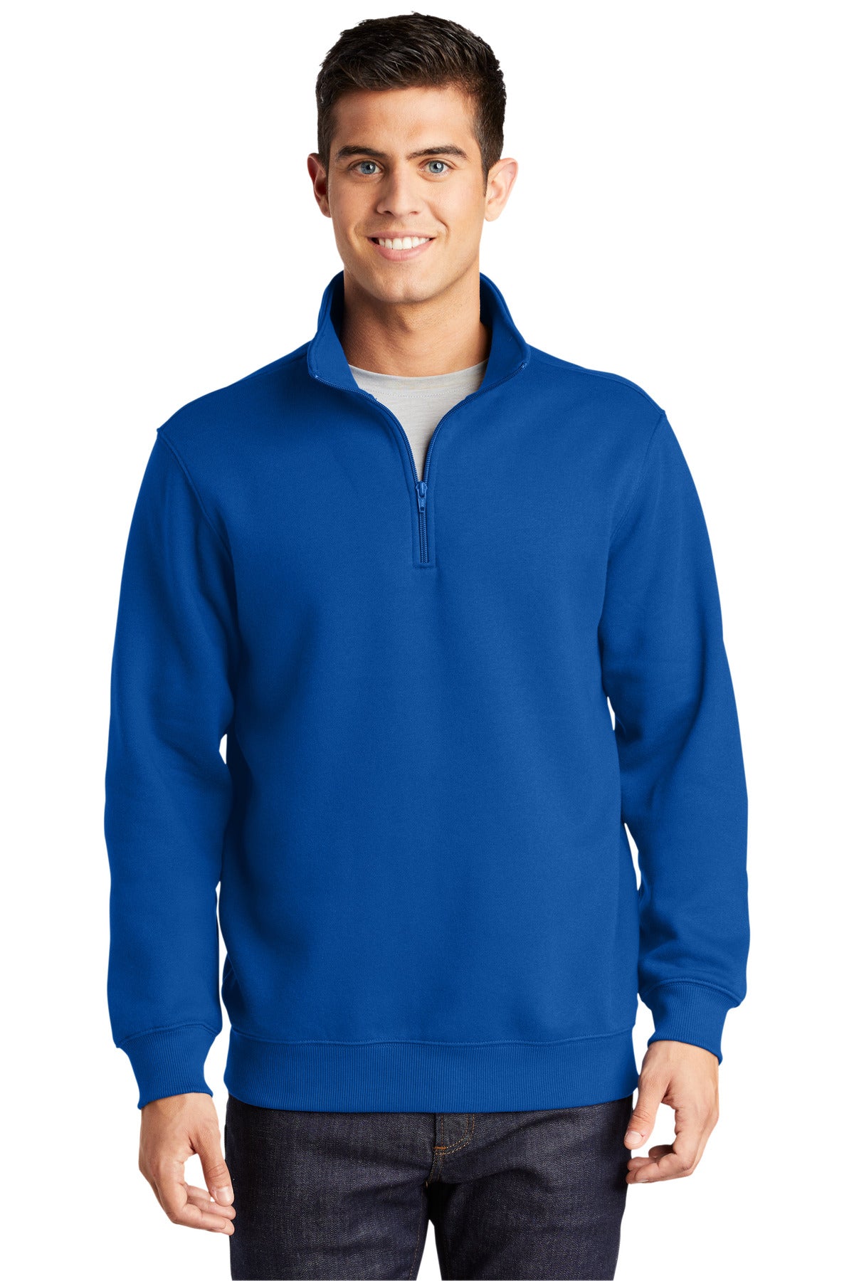 Sport-Tek Tall 1/4-Zip Sweatshirt. TST253 True Royal Tall